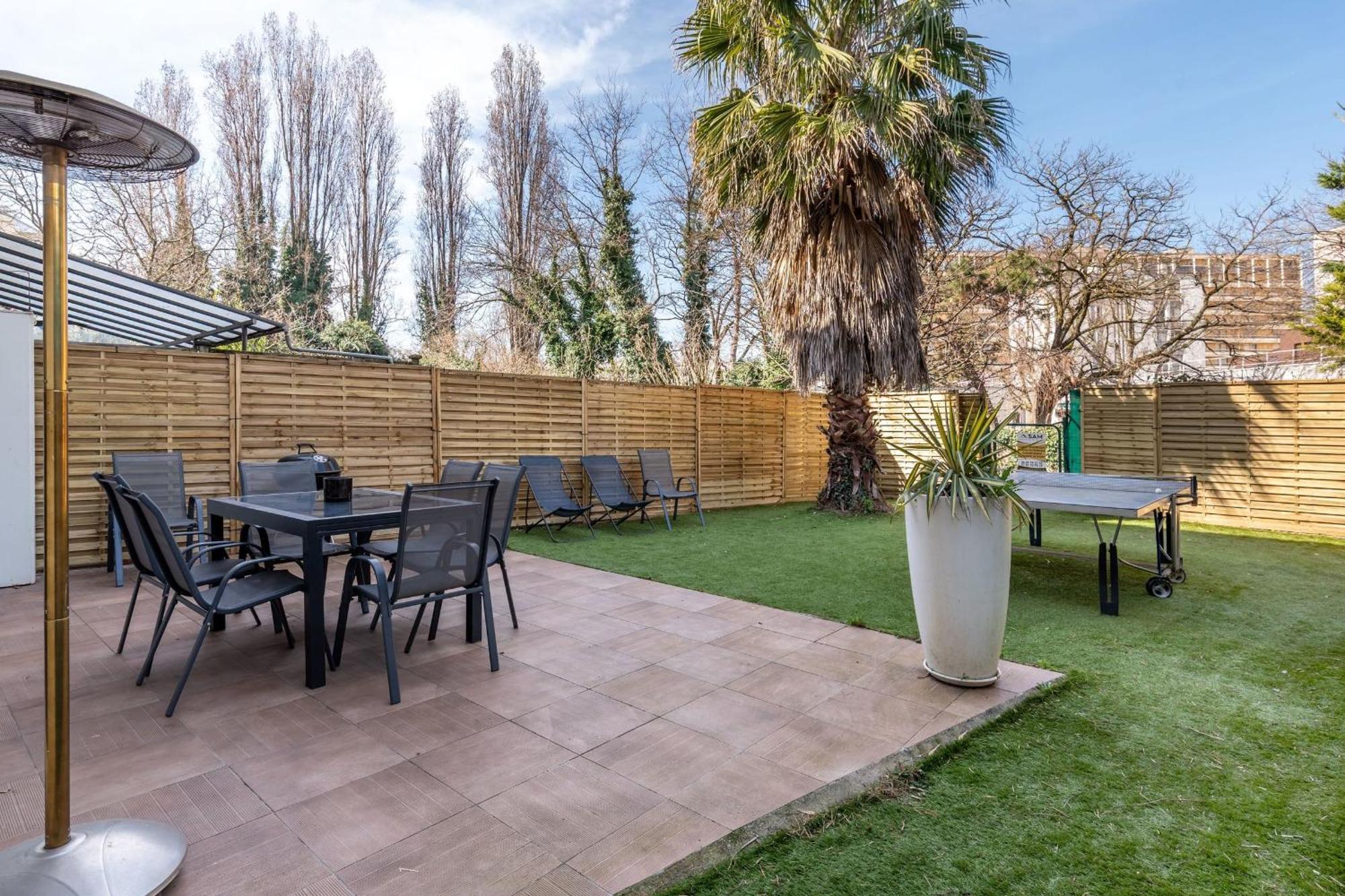 Maison Frappaz - 4 Bedrooms With Garden Villeurbanne Exterior foto